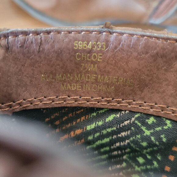 Buckle Bull Boxer Women’s Sz 7.5 Ankle Booties, Brown, Inside Zipper, EUC - Picture 8 of 11